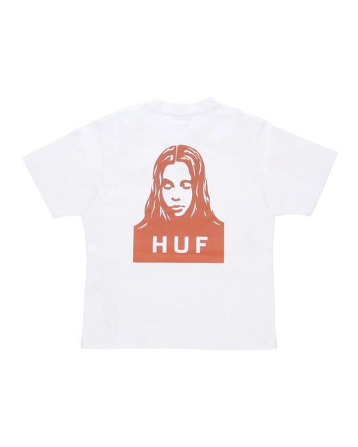 Huf T-Shirts in het White