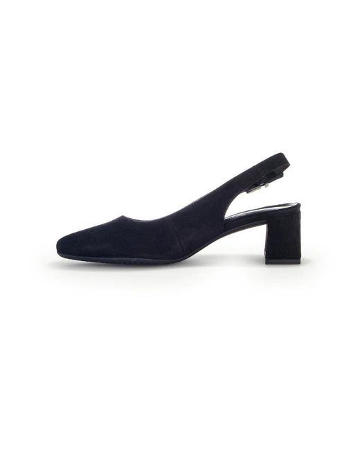 Gabor Slingback Pumps in het Blue