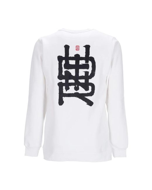 DOLLY NOIRE White Sweatshirts for men