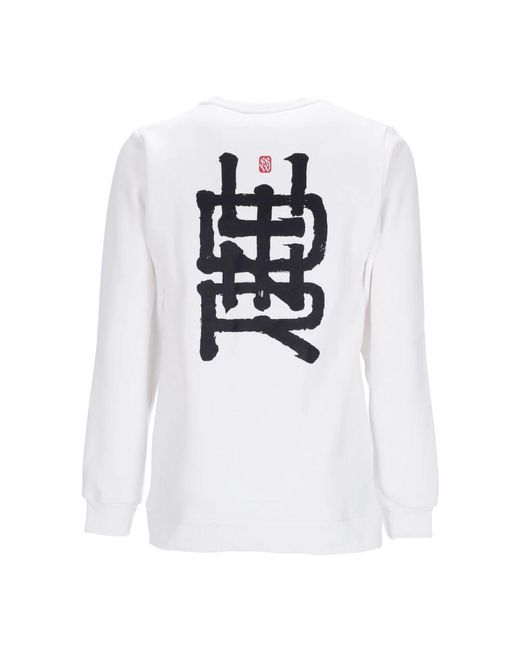 DOLLY NOIRE White Sweatshirts for men