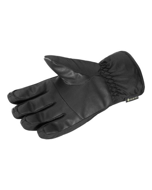 Salomon Black Gloves for men
