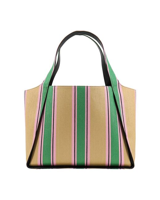 Stella McCartney Green Shopping Bags
