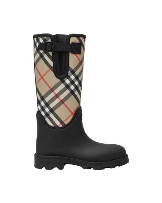 Burberry Black Wellies