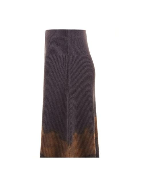 Akep Blue Midi Skirts
