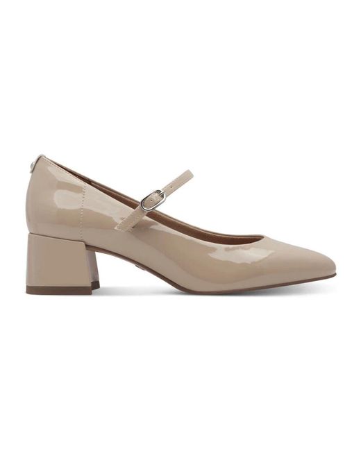 Tamaris White Pumps