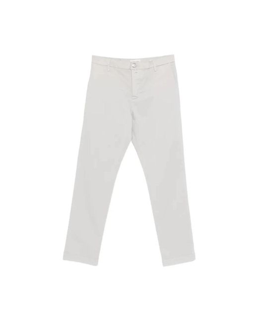 Jacob Cohen White Chinos for men