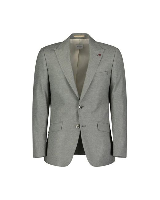 Roy Robson Jassen ,Groen ,Elegant Colbert Suit in het Gray voor heren
