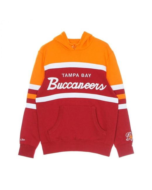 Hoodies Mitchell & Ness de hombre de color Red