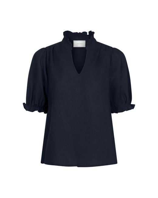 Neo Noir Blue Blouses