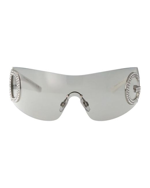 Dolce & Gabbana Gray Stylische sonnenbrille 0dg2298b