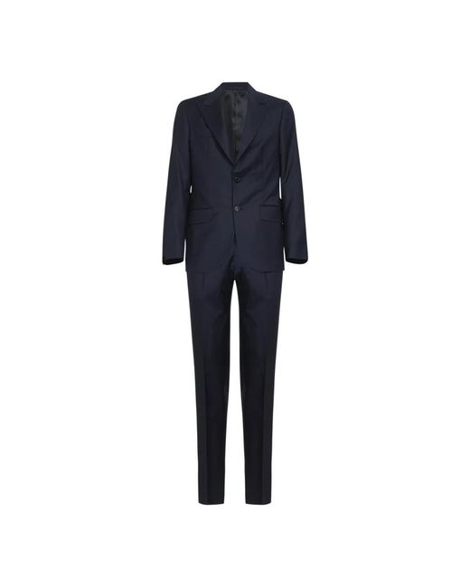 Single Breasted Suits di D4.0 in Blue da Uomo