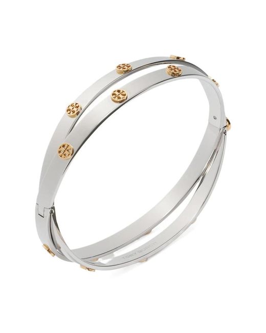Tory Burch Metallic Icon Doppelarmband