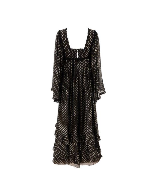 Chloé Elegante Zwarte Jurk Voor Vrouwen in het Black