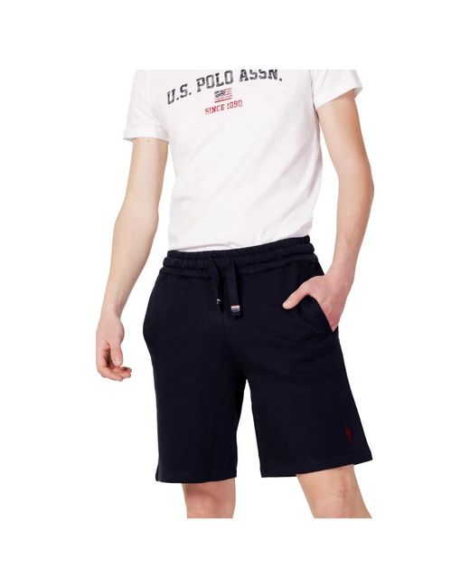 U.S. POLO ASSN. Blue Casual Shorts for men