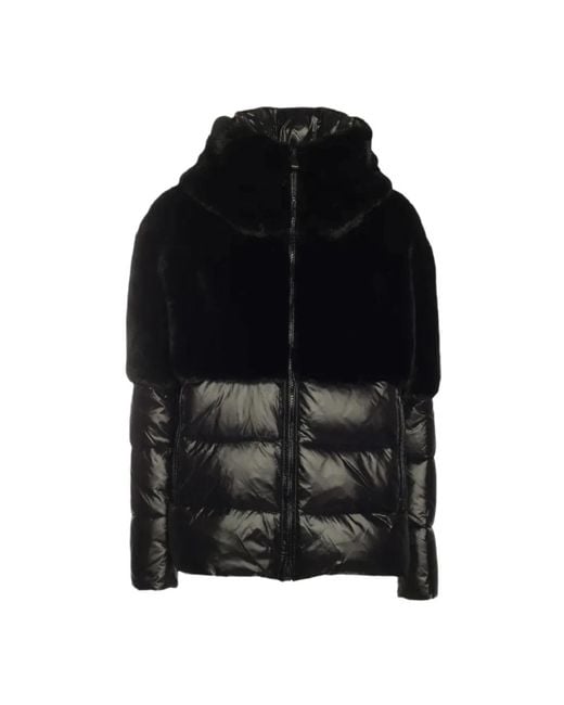 Blauer Down Jackets in het Black