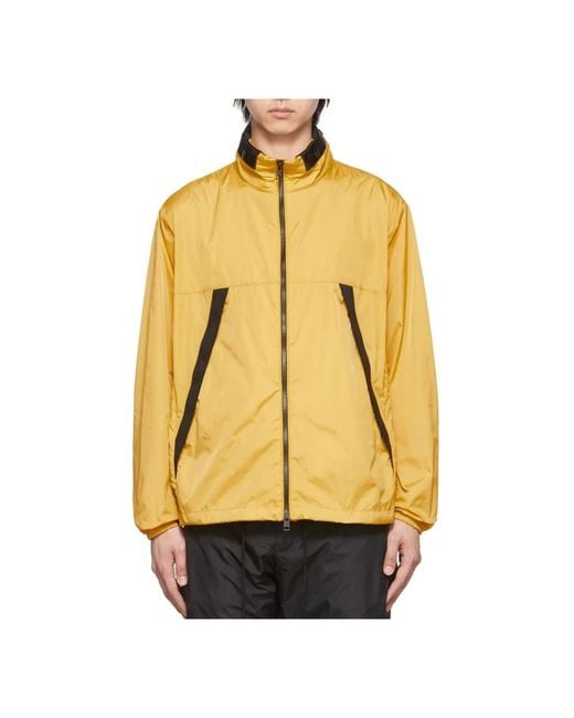 Moncler Light Jackets in het Yellow voor heren
