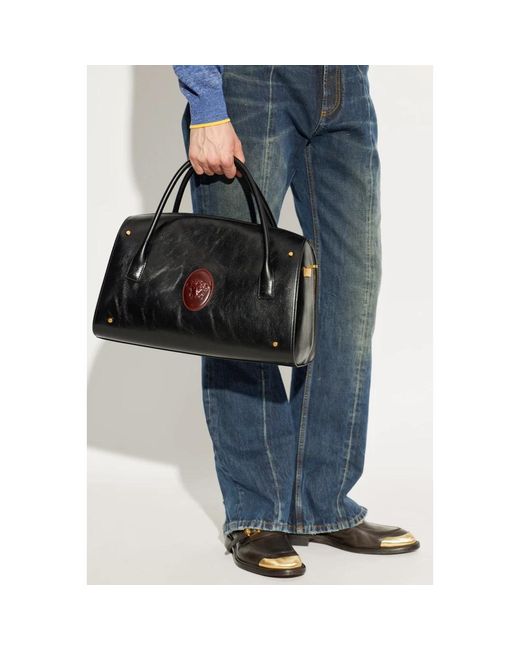 Handbags di Versace in Black da Uomo