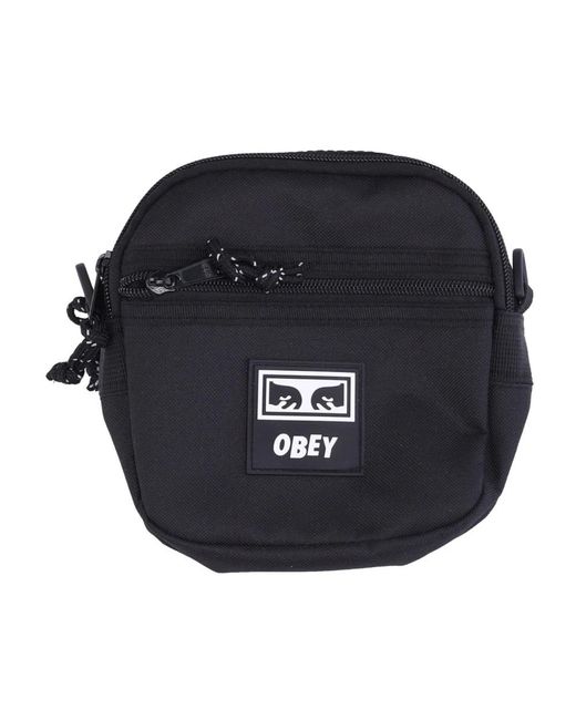 Obey Blue Cross Body Messenger for men