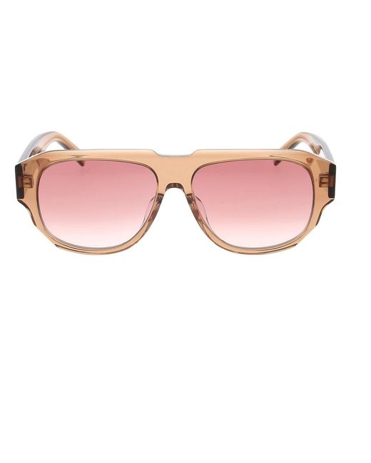 Givenchy Accessoires ,Stijlvolle Zonnebril Met Uniek Ontwerp in het Pink