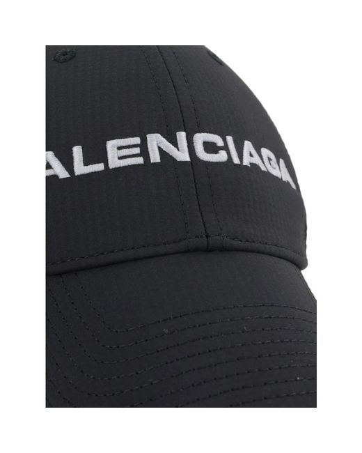 Balenciaga Black Caps for men