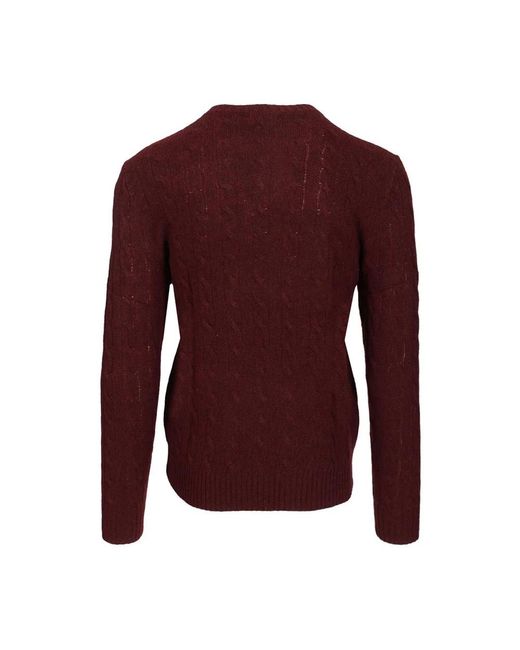 Polo Ralph Lauren Purple Round-Neck Knitwear for men