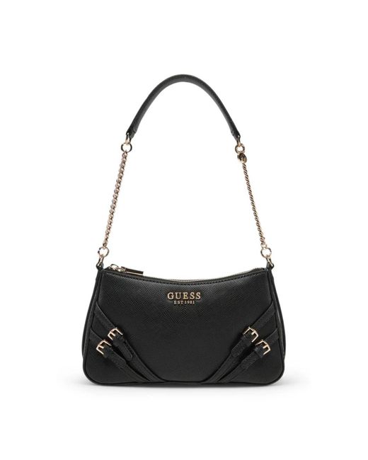 Guess Black Shoulder Bags
