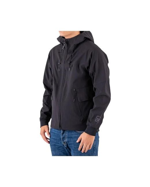 C P Company Blue Rain Jackets for men