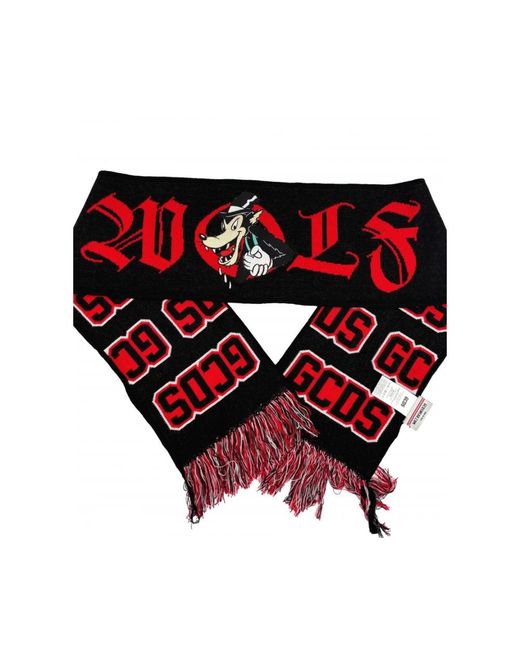 Gcds Red Winter Scarves for men
