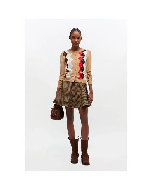 Ganni Natural Cardigans