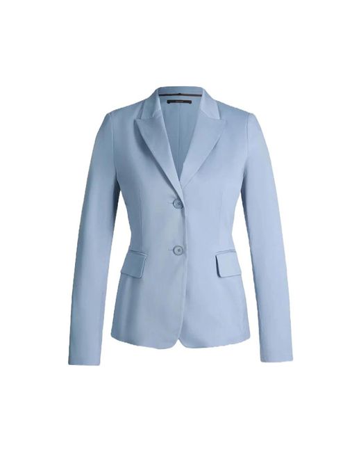 Windsor. Slim Fit Single-Breasted Blazer in het Blue