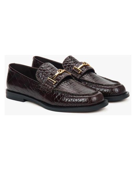 ESTRO Black Loafers
