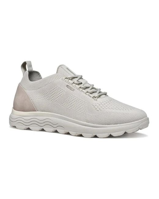 Geox Gray Sneakers for men