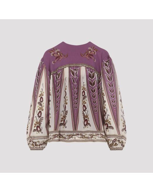 Farm Rio Purple Blouses