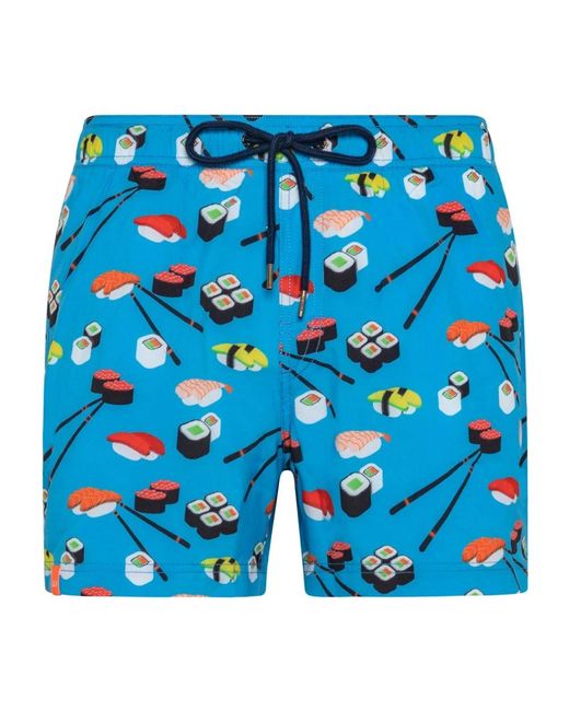 Sun 68 Badmode ,Blauw ,Polyester Badpak in het Blue voor heren