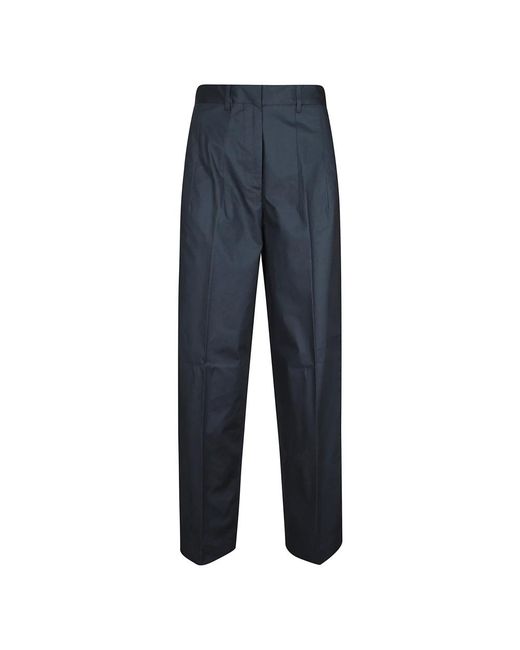 Nine:inthe:morning Blue Straight Trousers