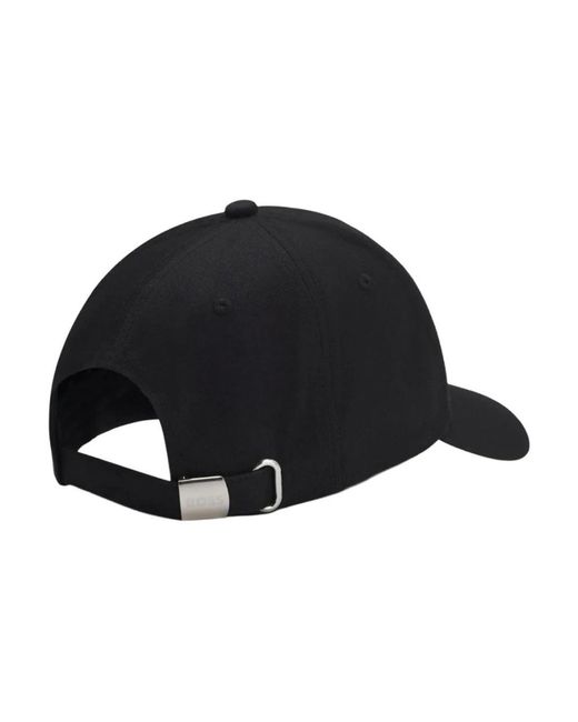 Caps di HUGO in Black da Uomo