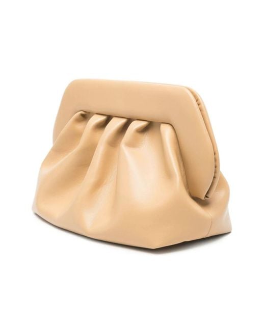 Clutches THEMOIRÈ de color Natural