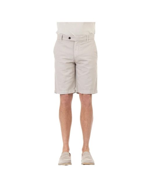 Eleventy Natural Casual Shorts for men