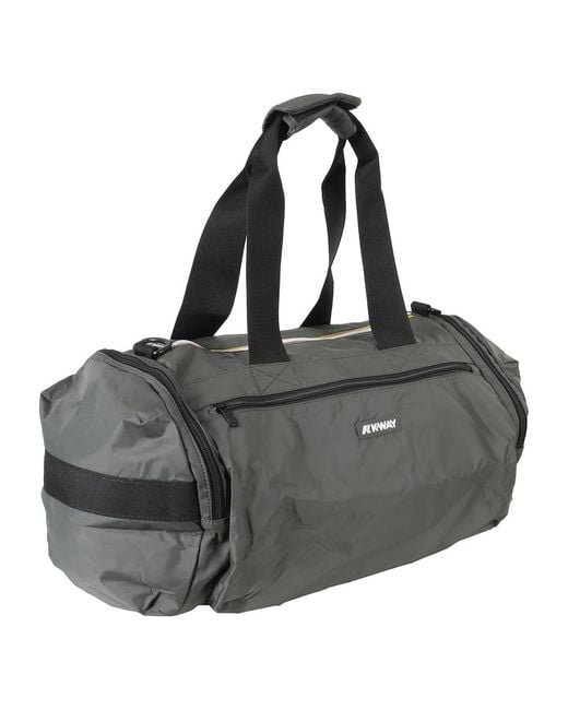 K-Way Black Weekend Bags for men