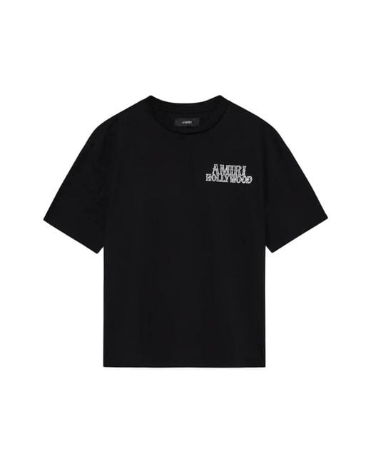Amiri T-shirts En Polo's Zwart in het Black voor heren