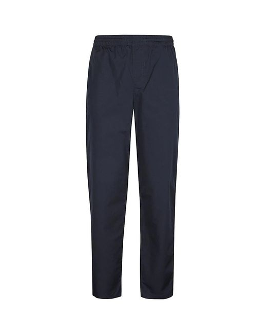 Straight Trousers Aspesi de hombre de color Blue