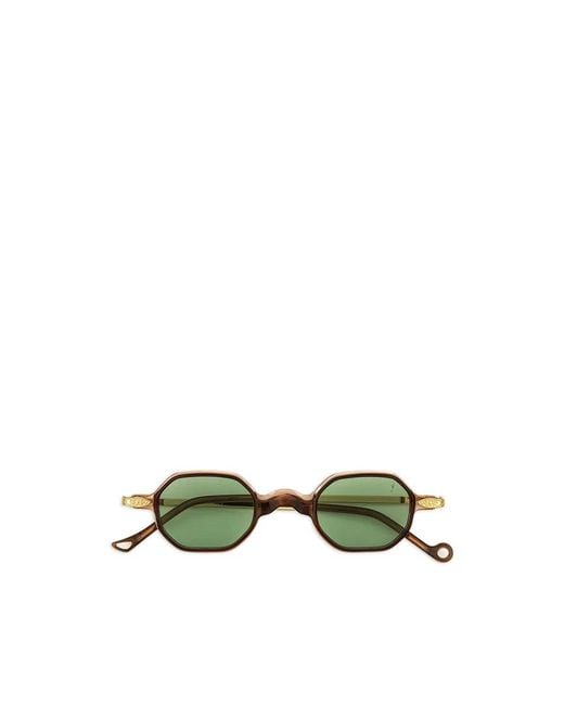Eyepetizer Green Sunglasses