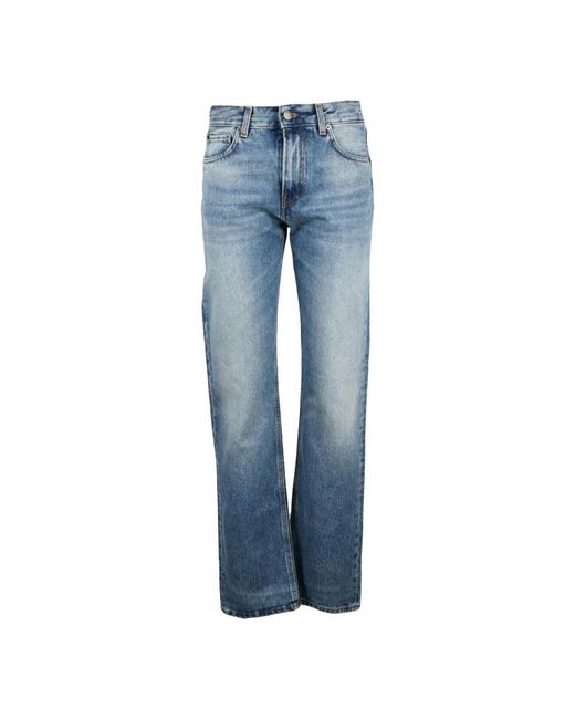 Haikure Blue Straight Fit Jeans