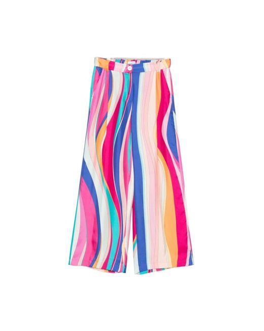 Marella Pink Wide Trousers