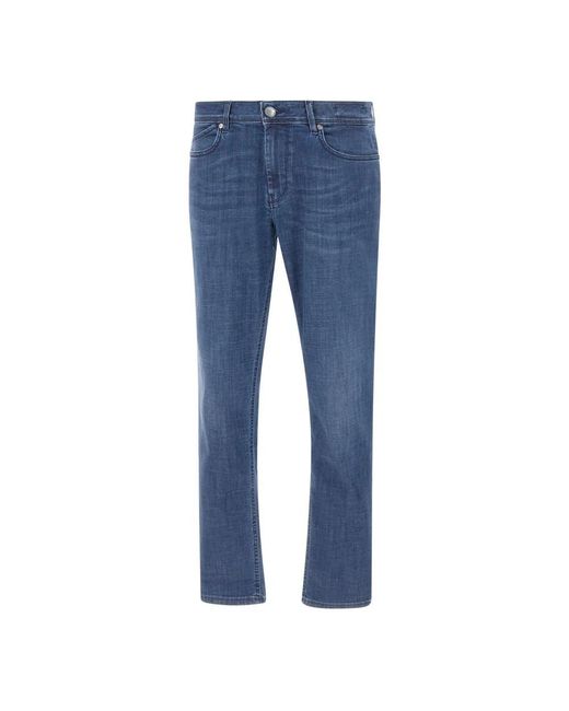 Re-hash Blue Straight Jeans for men