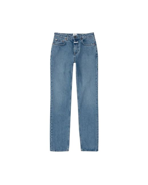 Straight Jeans Closed de color Blue