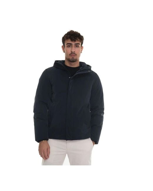 Museum Blue Winter Jackets for men