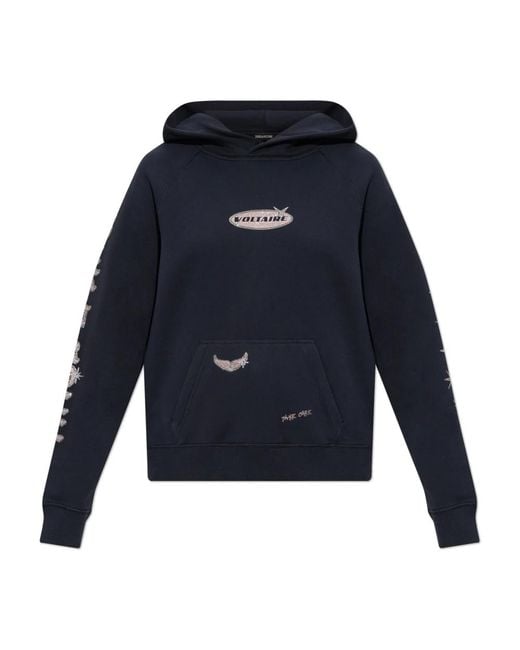Zadig & Voltaire Hoodies in het Blue