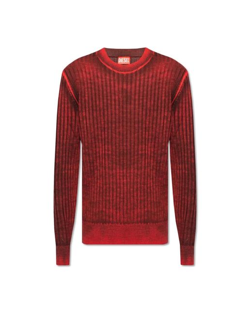 DIESEL 'K-Andelero' Pullover in Red für Herren
