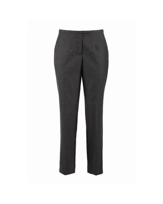 Nenette Gray Anthrazit woll zigarettenhose